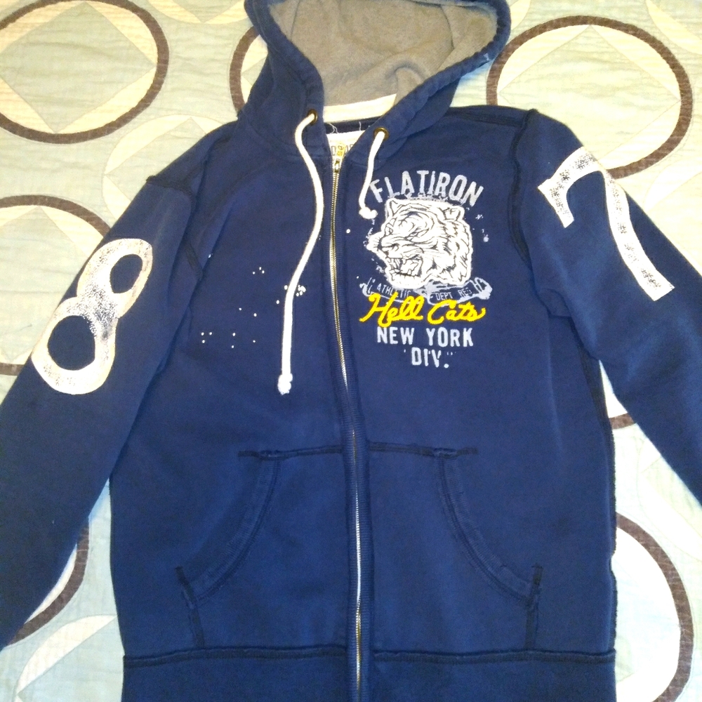 Areopostale mens zip front hoodie